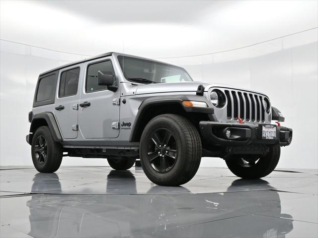 used 2021 Jeep Wrangler Unlimited car, priced at $27,122