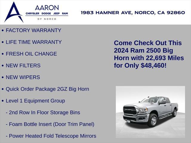 used 2024 Ram 2500 car, priced at $48,460