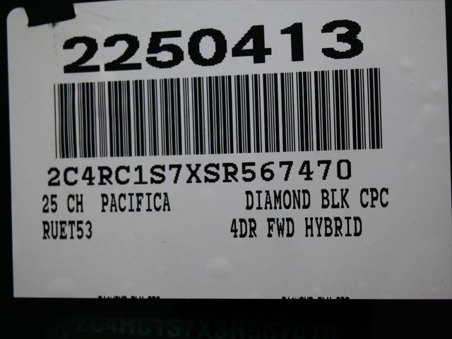 new 2025 Chrysler Pacifica Hybrid car, priced at $56,305