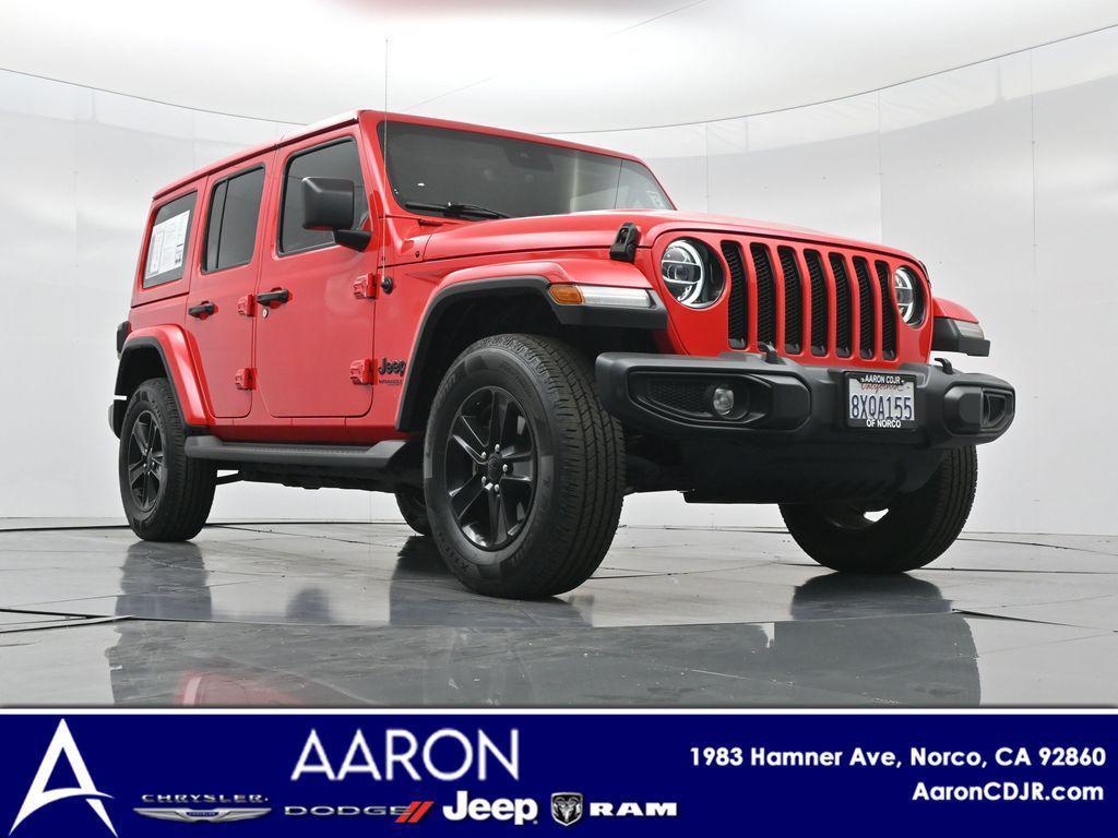 used 2021 Jeep Wrangler Unlimited car, priced at $31,883