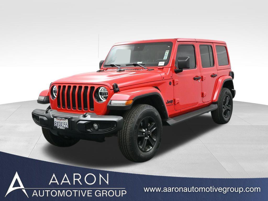used 2021 Jeep Wrangler Unlimited car, priced at $31,883