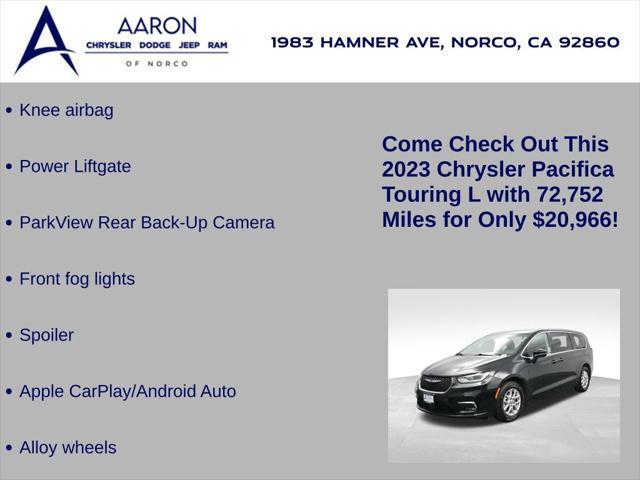 used 2023 Chrysler Pacifica car, priced at $20,966