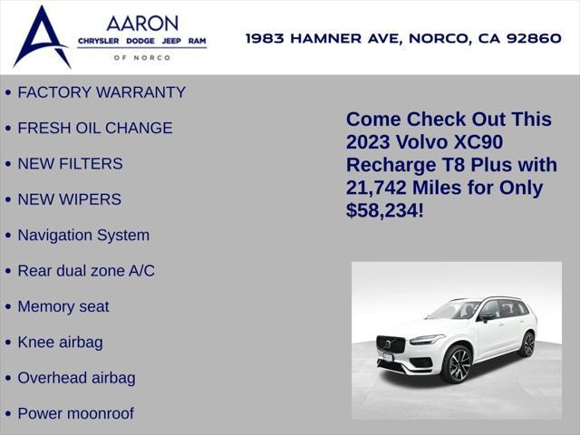 used 2023 Volvo XC90 Recharge Plug-In Hybrid car, priced at $55,660