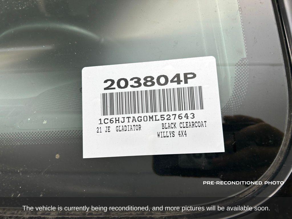 used 2021 Jeep Gladiator car, priced at $31,000