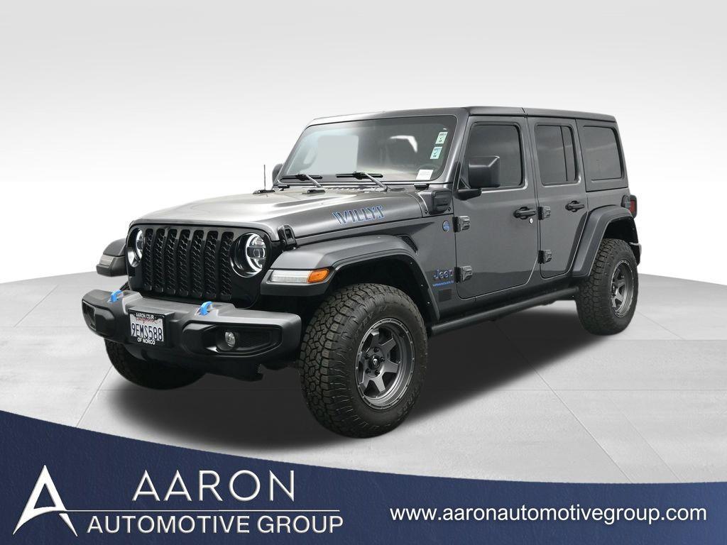 used 2023 Jeep Wrangler 4xe car, priced at $31,400