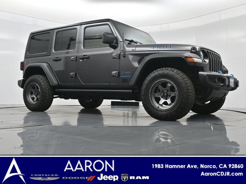 used 2023 Jeep Wrangler 4xe car, priced at $31,400