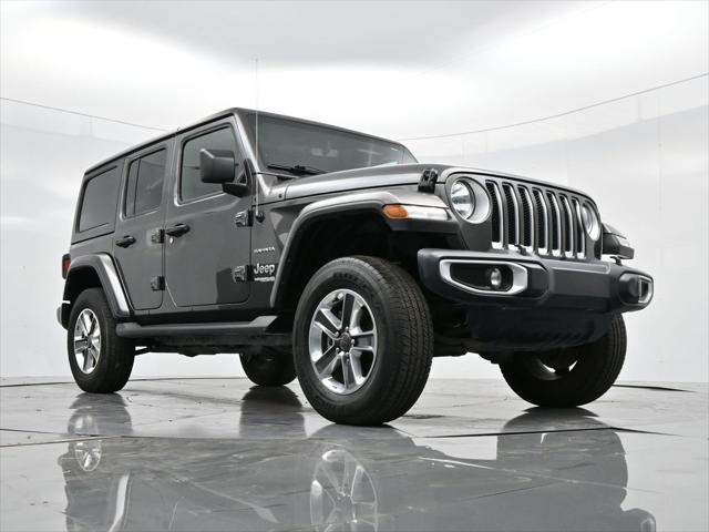 used 2021 Jeep Wrangler Unlimited car, priced at $36,452