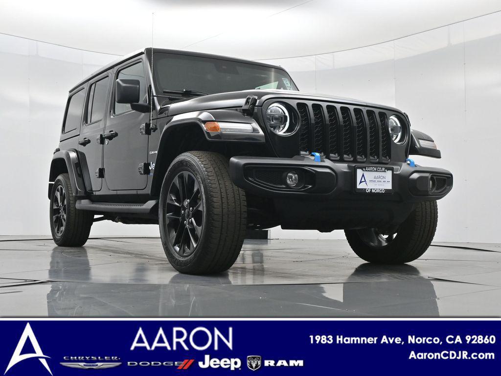 used 2023 Jeep Wrangler 4xe car, priced at $33,500