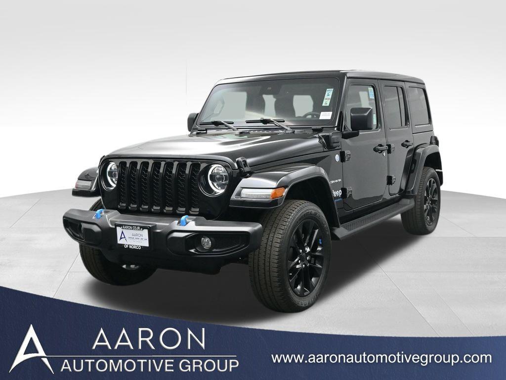 used 2023 Jeep Wrangler 4xe car, priced at $33,500