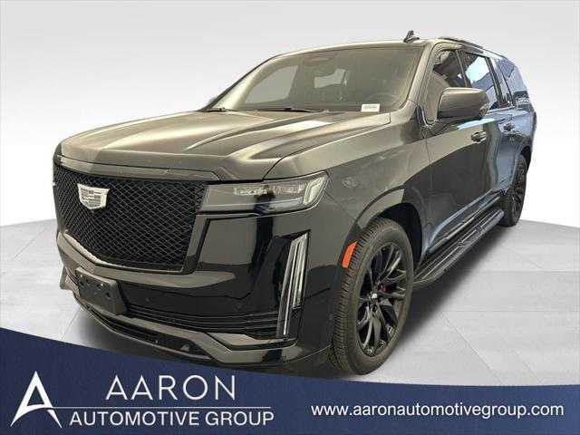 used 2021 Cadillac Escalade ESV car, priced at $78,505