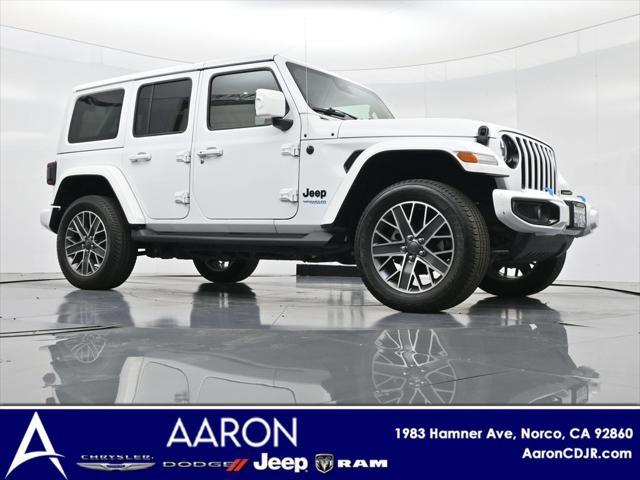 used 2022 Jeep Wrangler Unlimited 4xe car, priced at $38,787