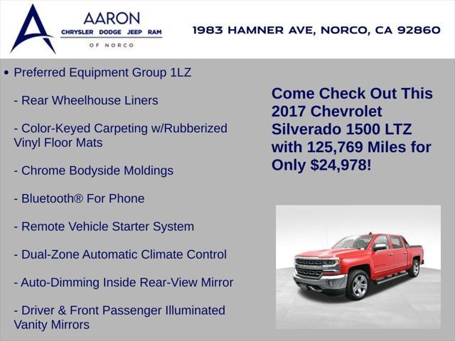 used 2017 Chevrolet Silverado 1500 car, priced at $24,978