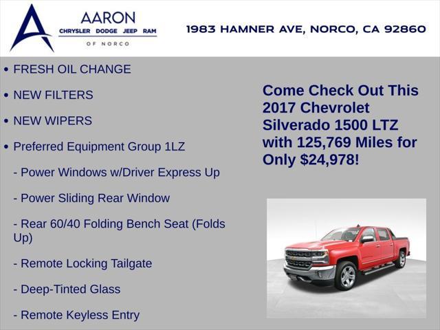 used 2017 Chevrolet Silverado 1500 car, priced at $24,978