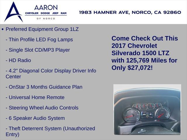 used 2017 Chevrolet Silverado 1500 car, priced at $27,072