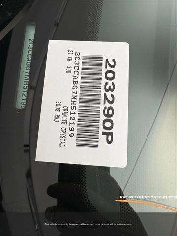 used 2021 Chrysler 300 car, priced at $22,489