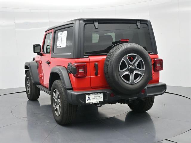 used 2022 Jeep Wrangler car, priced at $36,995