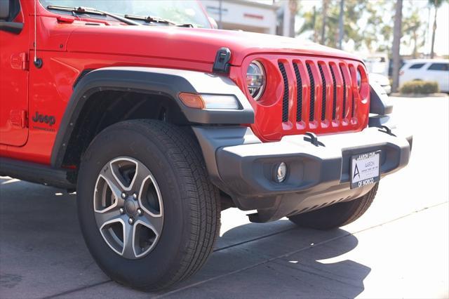 used 2022 Jeep Wrangler car, priced at $37,795