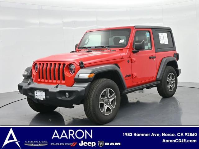 used 2022 Jeep Wrangler car, priced at $36,995