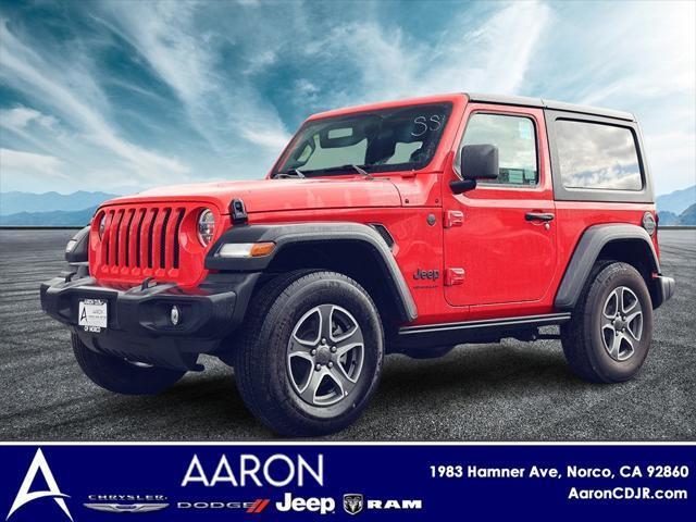 new 2022 Jeep Wrangler car, priced at $37,905