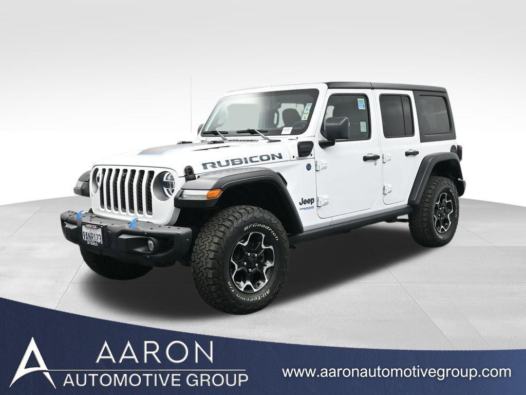 used 2022 Jeep Wrangler Unlimited 4xe car, priced at $33,000