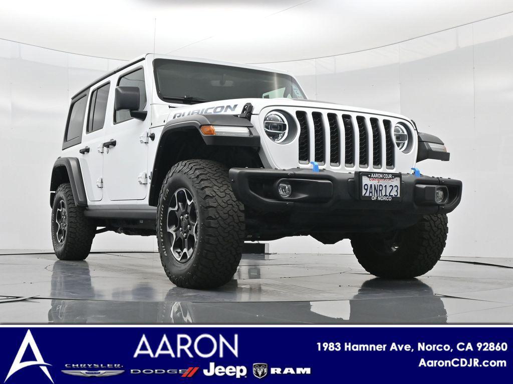 used 2022 Jeep Wrangler Unlimited 4xe car, priced at $33,000
