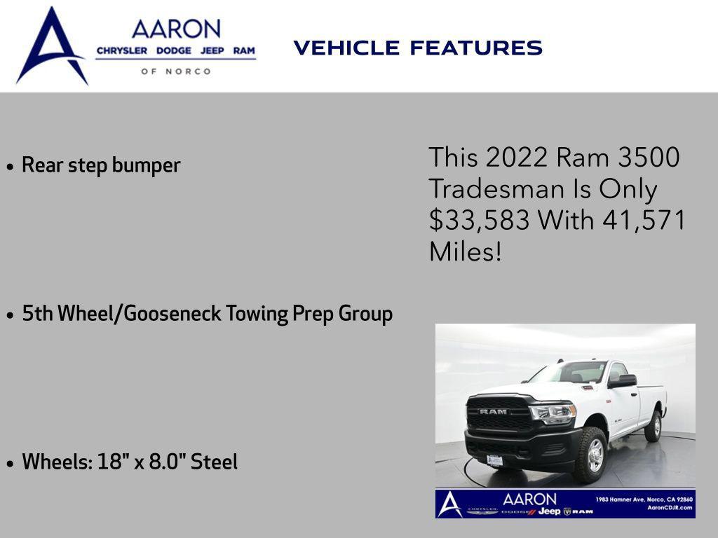 used 2022 Ram 3500 car, priced at $33,583