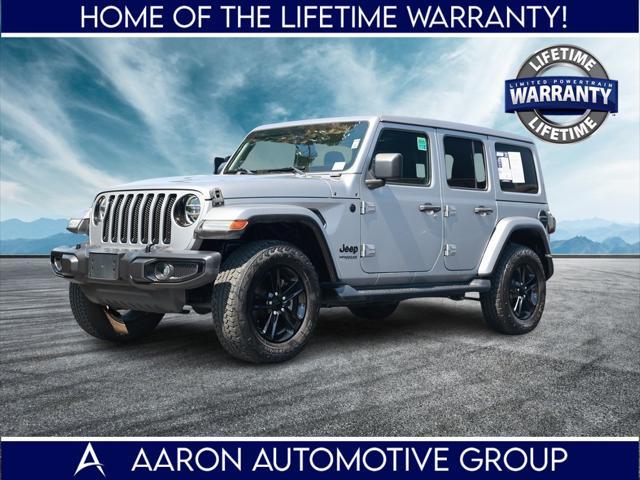 used 2021 Jeep Wrangler Unlimited car, priced at $34,501