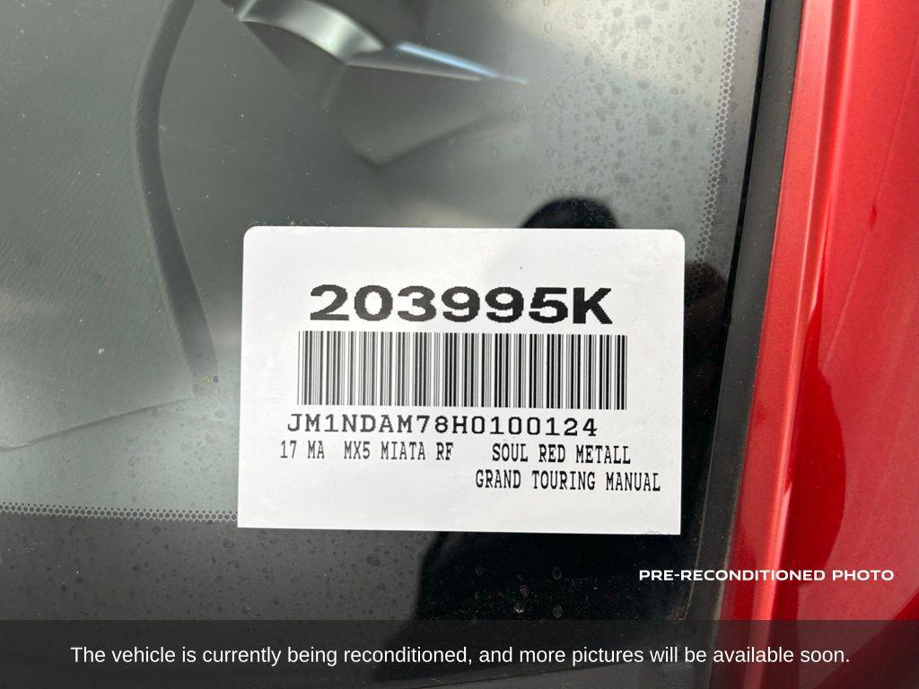 used 2017 Mazda MX-5 Miata RF car, priced at $22,047
