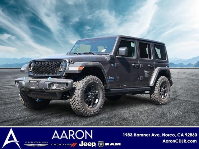 new 2024 Jeep Wrangler 4xe car, priced at $46,115