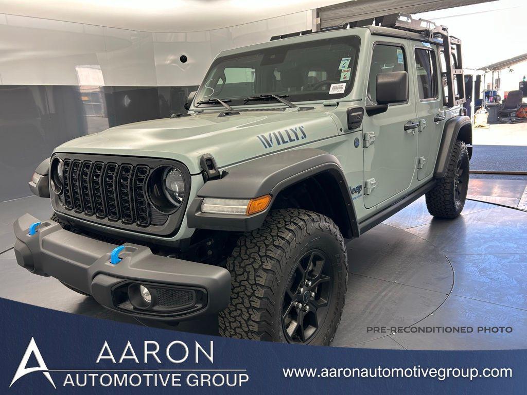 used 2024 Jeep Wrangler 4xe car, priced at $37,143
