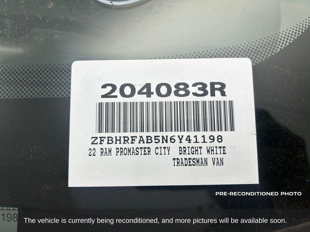 used 2022 Ram ProMaster City car, priced at $27,600