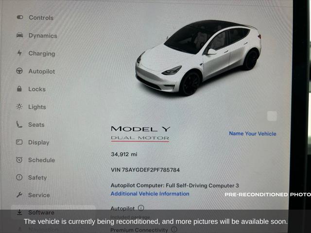 used 2023 Tesla Model Y car, priced at $33,716