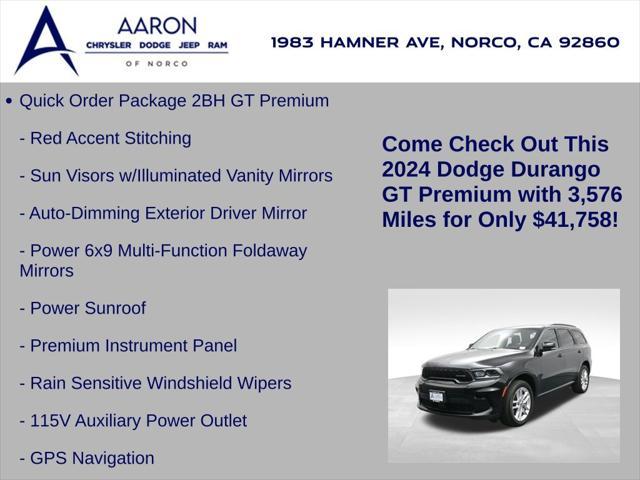 used 2024 Dodge Durango car, priced at $41,758