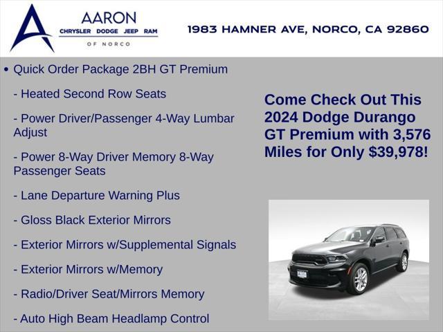 used 2024 Dodge Durango car, priced at $39,978