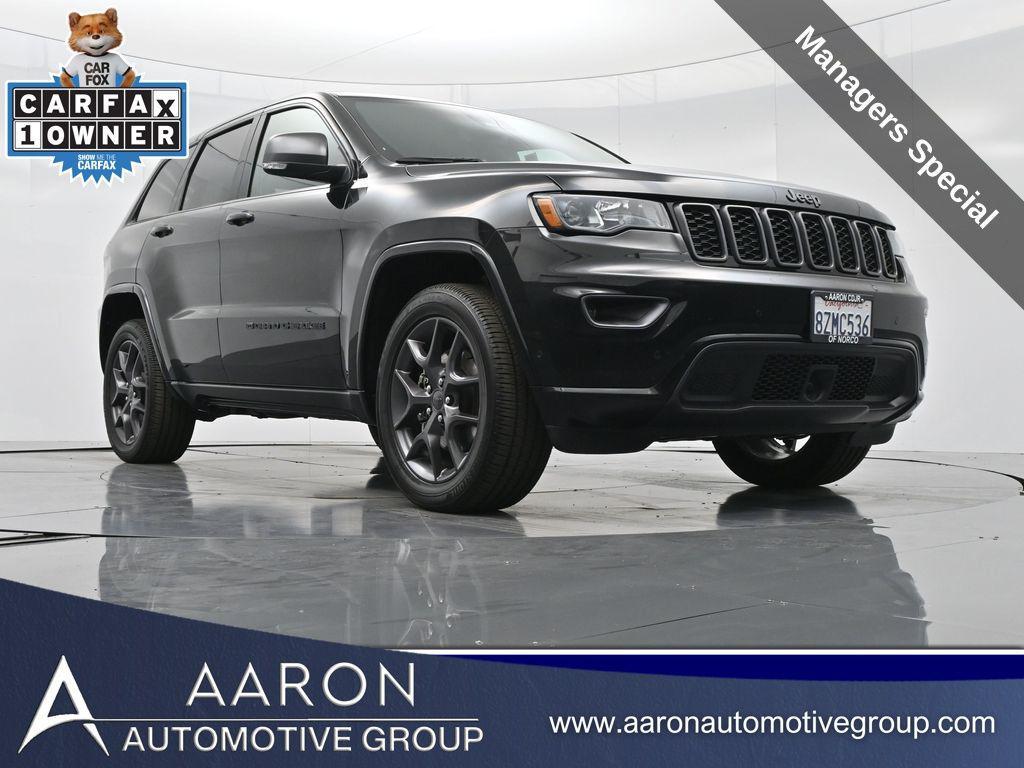 used 2021 Jeep Grand Cherokee car, priced at $22,132