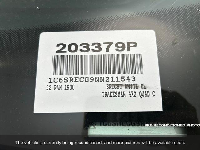 used 2022 Ram 1500 car, priced at $25,371