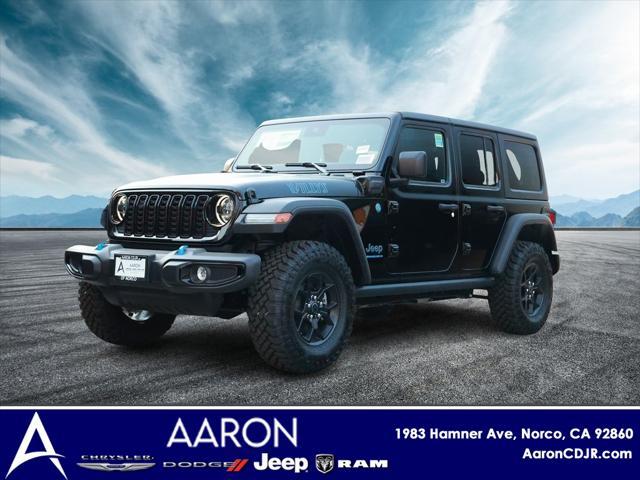 new 2024 Jeep Wrangler 4xe car, priced at $44,465