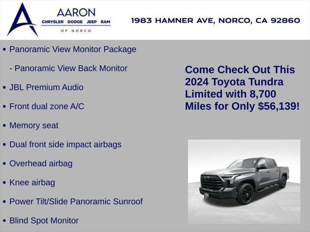 used 2024 Toyota Tundra car, priced at $56,139