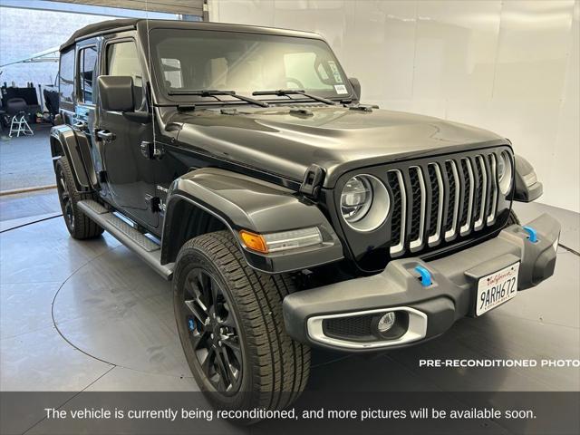 used 2022 Jeep Wrangler Unlimited 4xe car, priced at $34,719