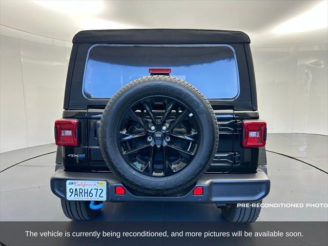 used 2022 Jeep Wrangler Unlimited 4xe car, priced at $34,719