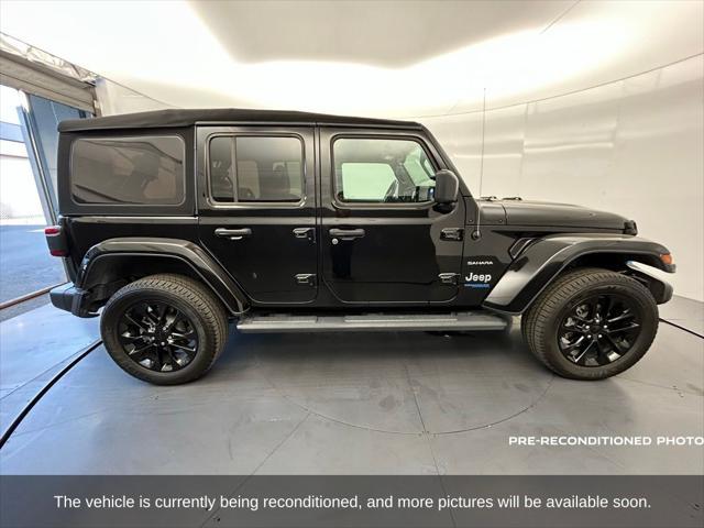 used 2022 Jeep Wrangler Unlimited 4xe car, priced at $34,719