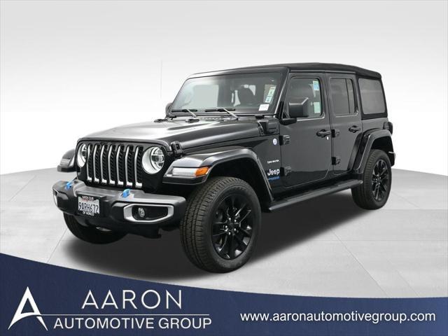 used 2022 Jeep Wrangler Unlimited 4xe car, priced at $33,260