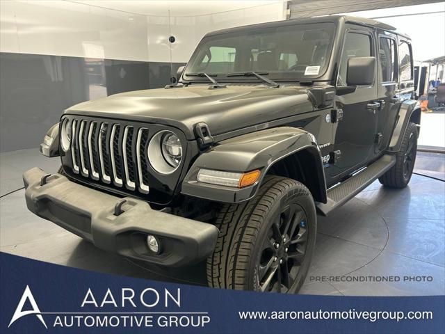 used 2022 Jeep Wrangler Unlimited 4xe car, priced at $32,636