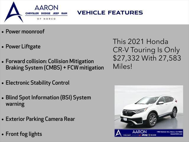 used 2021 Honda CR-V car, priced at $27,332