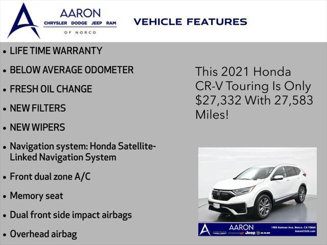 used 2021 Honda CR-V car, priced at $27,332