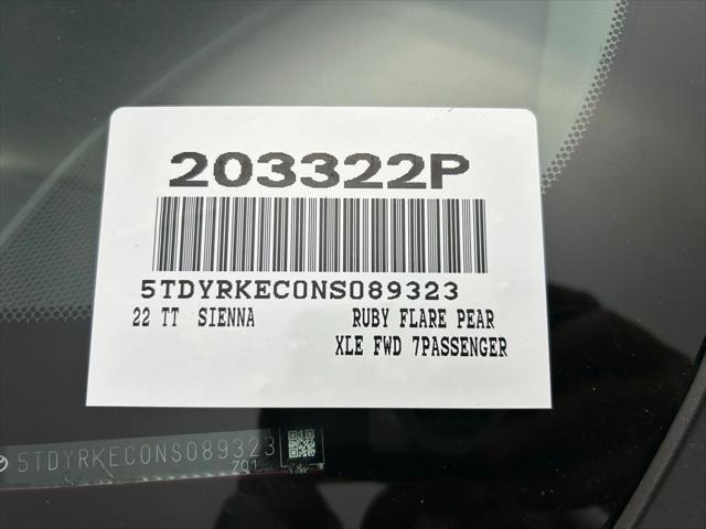 used 2022 Toyota Sienna car, priced at $41,801
