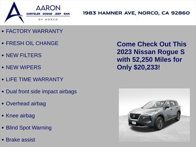 used 2023 Nissan Rogue car, priced at $20,233