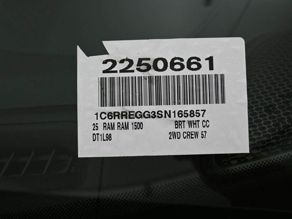 new 2025 Ram 1500 car, priced at $39,160