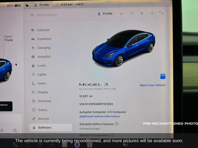 used 2019 Tesla Model 3 car, priced at $23,185