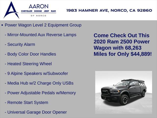 used 2020 Ram 2500 car, priced at $44,889